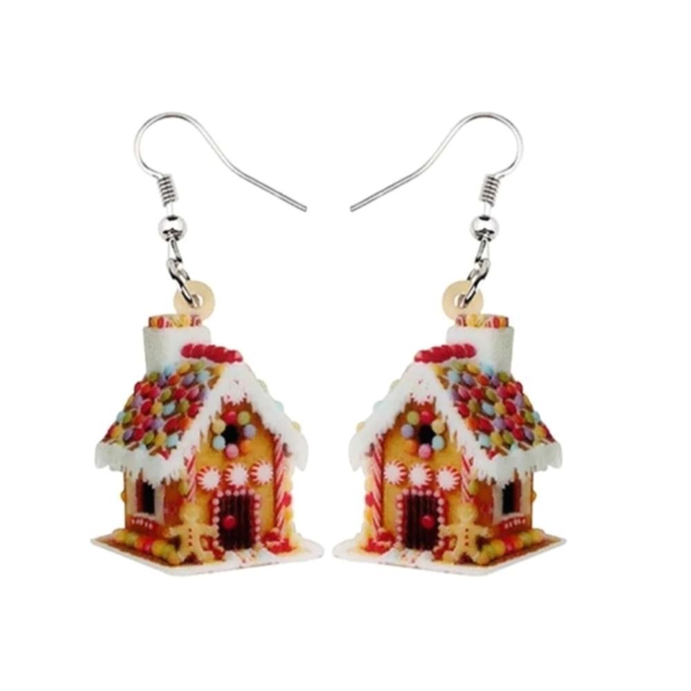 Super cute festive holiday earrings